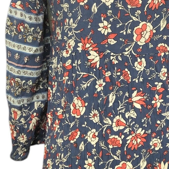 Old Navy Boho Tassel-Tie Floral Swing Dress - Picture 7 of 9